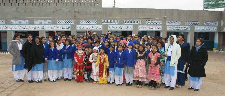 School group in Lahore